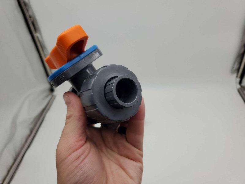 Hayward TBH1050ASTV0000 1/2" True Union Ball Valve PVC FPM Seals 250 PSI 5