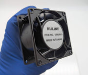 Nuline 04424883 Square Tube Axial Fan 115V 30 CFM 3.15" H x 3.15" W x 1.5" D 1