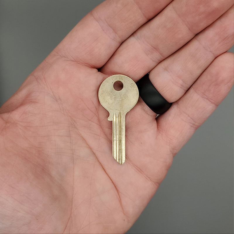 5x Yale RN13 1/2 Key Blanks JB Keyway Standard Surety Nickel Silver 5 Pin NOS