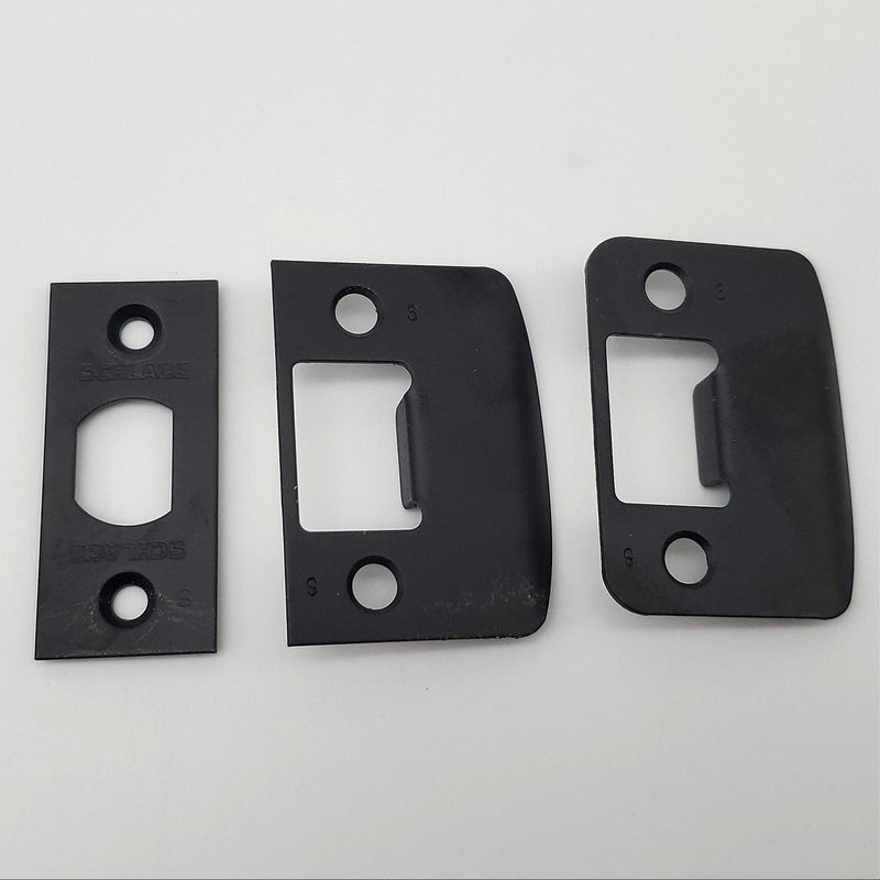 Schlage Door Lever Passage Latch 2-3/8" or 2-3/4" BS Oiled Bronze Avanti F10 8