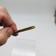 Exactek 3232403 Tap Plug Gun 8-32 2 Flute H3 SPPT HSS TiN Finish Spiral Point 3