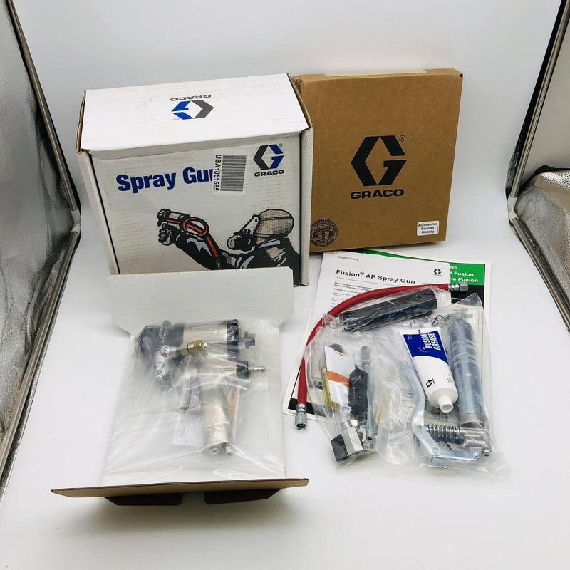 Graco 246100 Fusion Air Purge Spray Gun Round 00 Mix Chamber .029in Orifice Size 12