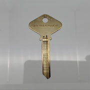 Yale FN211-GB Key Blank GB Keyway Hotel Motel Key 7-3/4 Pin Nickel Silver 1