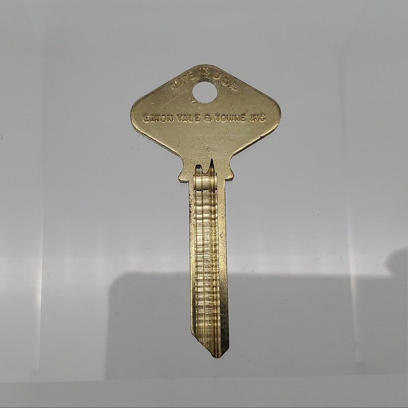 Yale FN211-GB Key Blank GB Keyway Hotel Motel Key 7-3/4 Pin Nickel Silver 1