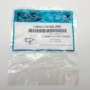 National Showcase Door Lock 1" Cylinder C8042 Keyed C415A Dull Chrome 5 Disc NOS 6