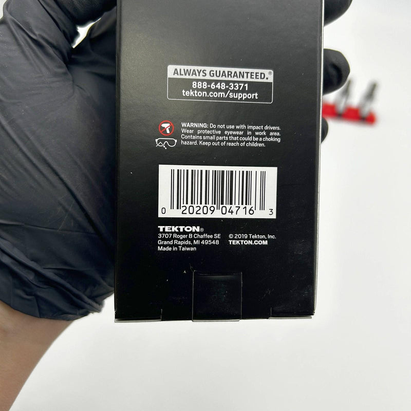 Tekton SHB91102-S Socket Set 3/8inch Drive Hex Bit 10-PC 3-10mm Metric w/ Rail