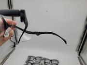 MCR KD310 Safety Glasses Klondike Plus Ratchet Black Frame Clear Lenses 10 Pairs 5