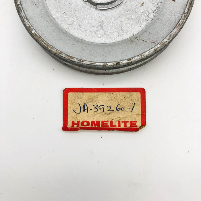 Homelite JA392601 Drive Pulley OEM New Old Stock NOS Loose Painted 12