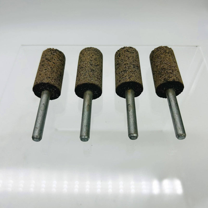 Modern Abrasives 22080 Mounted Point 3/4 x 1-1/2 Resin 1/4 Shank Medium AO 4pk 2