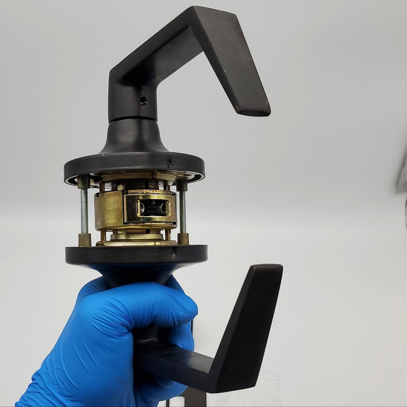 Yale Door Lever Passage Latch Oiled Bronze 2-3/4" Backset AU 5401LN US10B 5