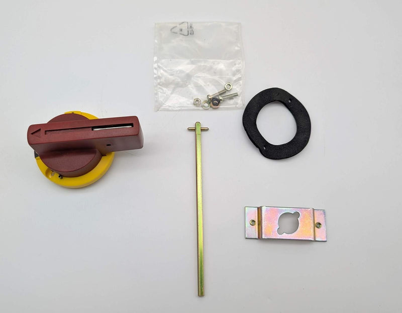 ABB OETLZX103 Pistol Selector Handle On Off Red & Yellow for Disconnect Switch 1