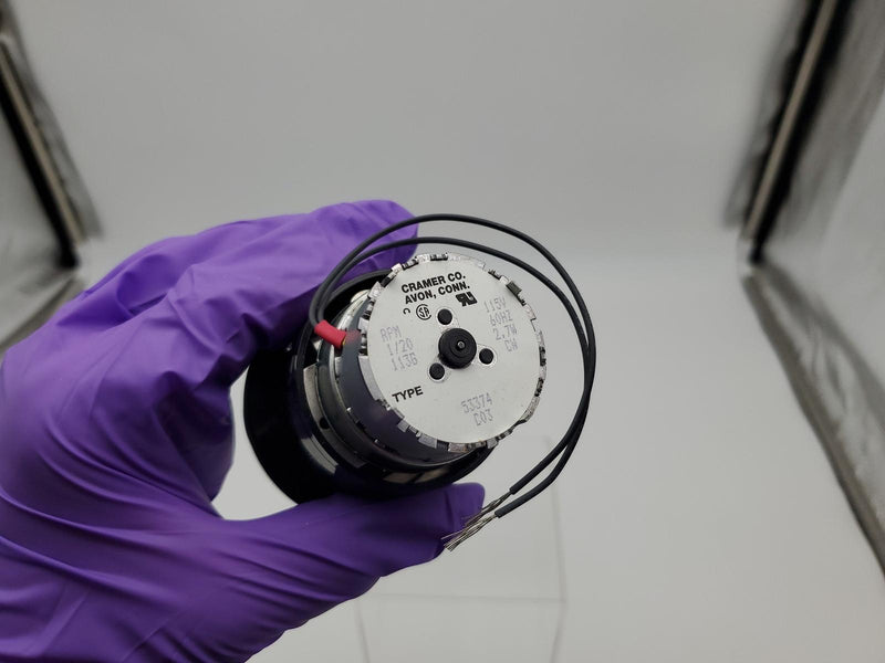 Cramer 6X137 Elapsed Time Indicator Hours 115VAC 60Hz 5 Digit Electromechanical 3