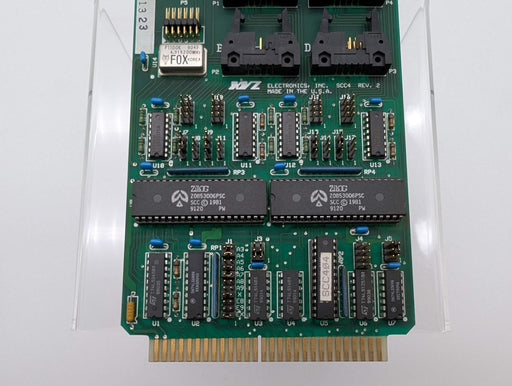 XYZ Electronics F002500058C Serial I/O Board 4 Port SCC4 Rev 2 A36 2
