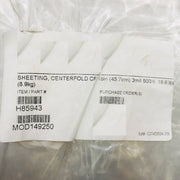 Centerfold Plastic Sheeting 18in x 500ft 3 Mil Thick Opens to 36in CF H85943 1rl 2