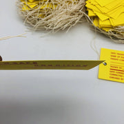 Linco 0010052 Unsafe Condition Tag Yellow Red 2-5/8in x 5-1/4in Lot of 200 Tags 4