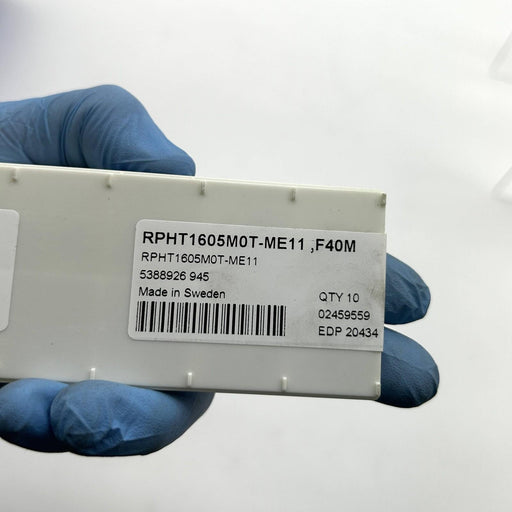 SECO RPHT1605M0T-ME11 F40M Carbide Milling Insert Cutter Round 10pk 2