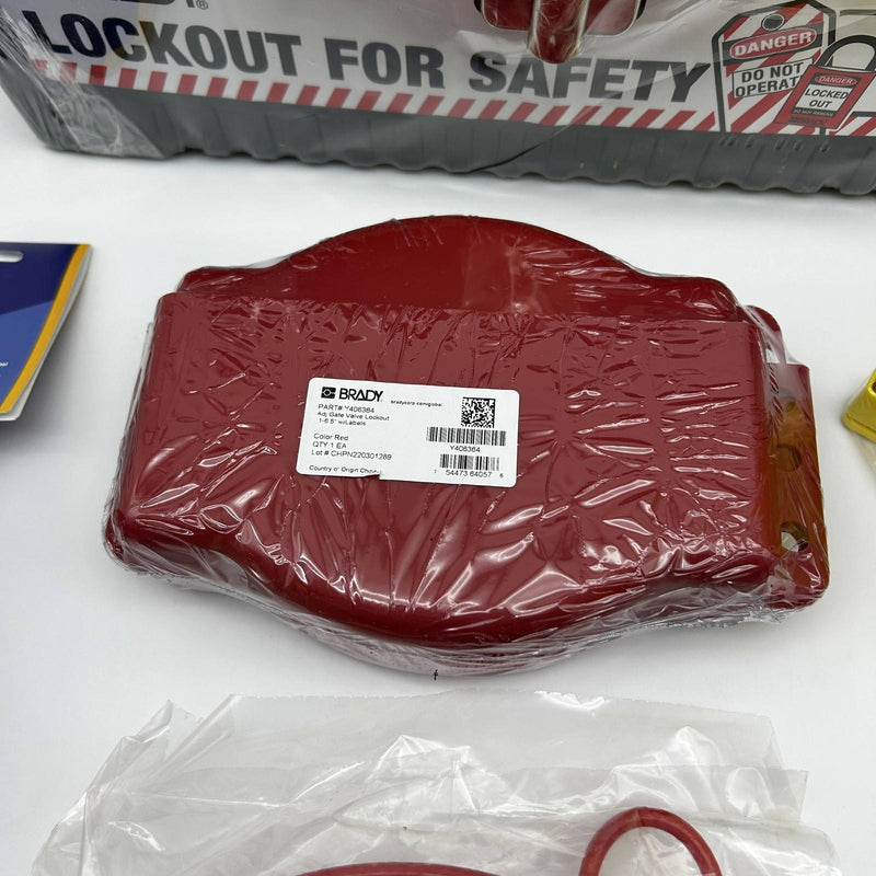 Brady 105955 Lockout Tag Out Toolbox Kit Personal Valve Electrical w/ 3 Padlocks 4