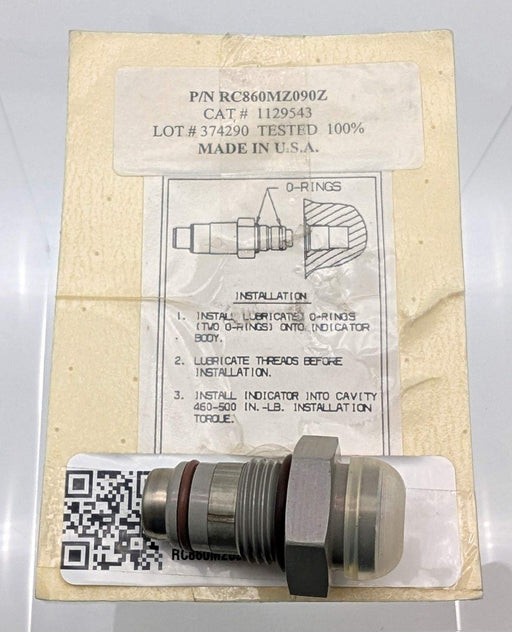 Pall Deltadyne RC860MZ090Z Differential Visual Indicator Type D 1