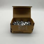 Thomas and Betts B100 3/8 Short Spring Nuts Steel Galvanized Zinc Finish 100pcs 8