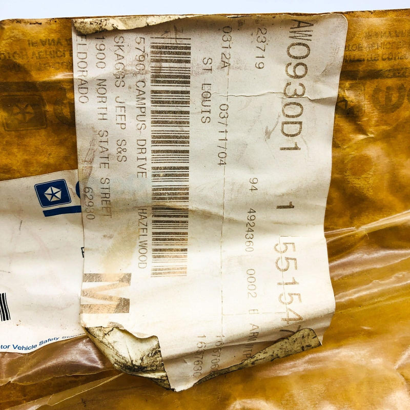 Mopar 55154786 Wiper Arm Black OEM New Old Stock NOS Made by Valeo Open 12