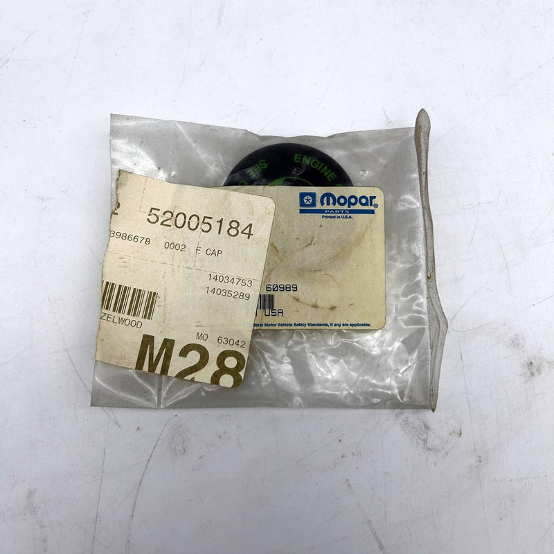 Mopar 52005184 Engine Coolant Cap OEM New Old Stock NOS Sealed 4