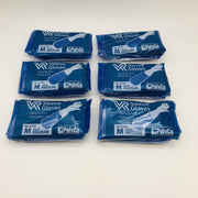 PolyCo 41450 Sleeve Gloves Medium 11 Mil Disposable Nitrile Polyolefin 6 Pairs 8