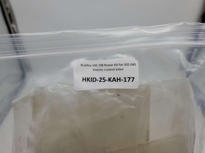 Bradley S45-198 Repair Kit for S02-045 Volume Control Valve 5