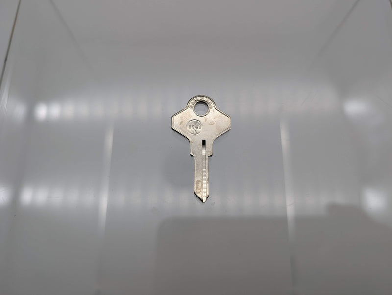 5x Ilco 1141K Key Blanks for Some Taylor Padlocks Nickel Plated