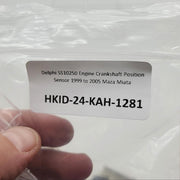 Delphi SS10250 Engine Crankshaft Position Sensor 1999 to 2005 Maza Miata 5
