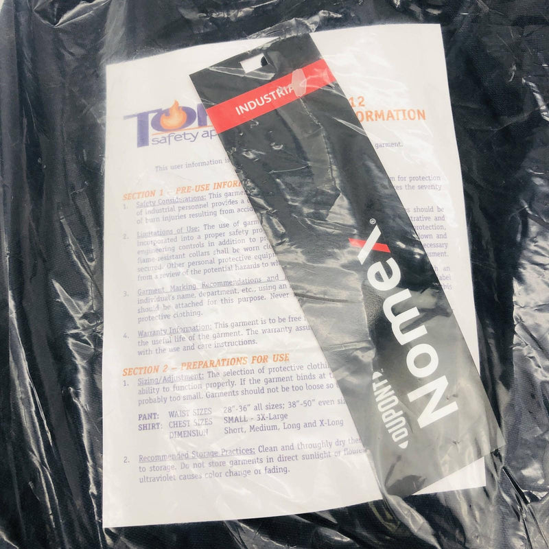 Topps SH155505ML Shirt Nomex Navy Medium Large 15 - 15-1/2 Long Sleeve 4