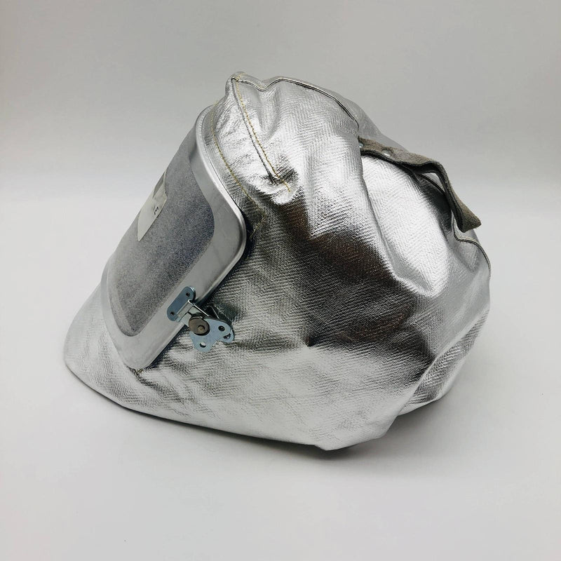 Steel Grip AC11 451 Hood Aluminized W Hard Cap 14 oz. 7inX11in Lexan Facepiece 8