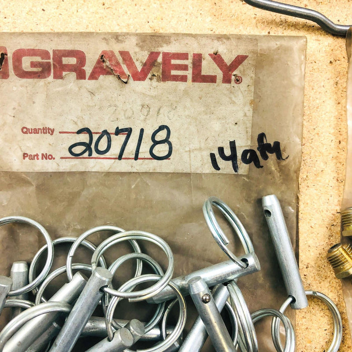 Gravely 020718 Pin Self Locking OEM NOS Replaced by 20306100 Loose 2