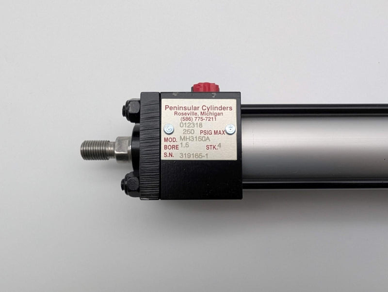 Peninsular Cylinders MH3150A Pneumatic Cylinder 1.5" Bore 4" Stroke 250 PSI 5
