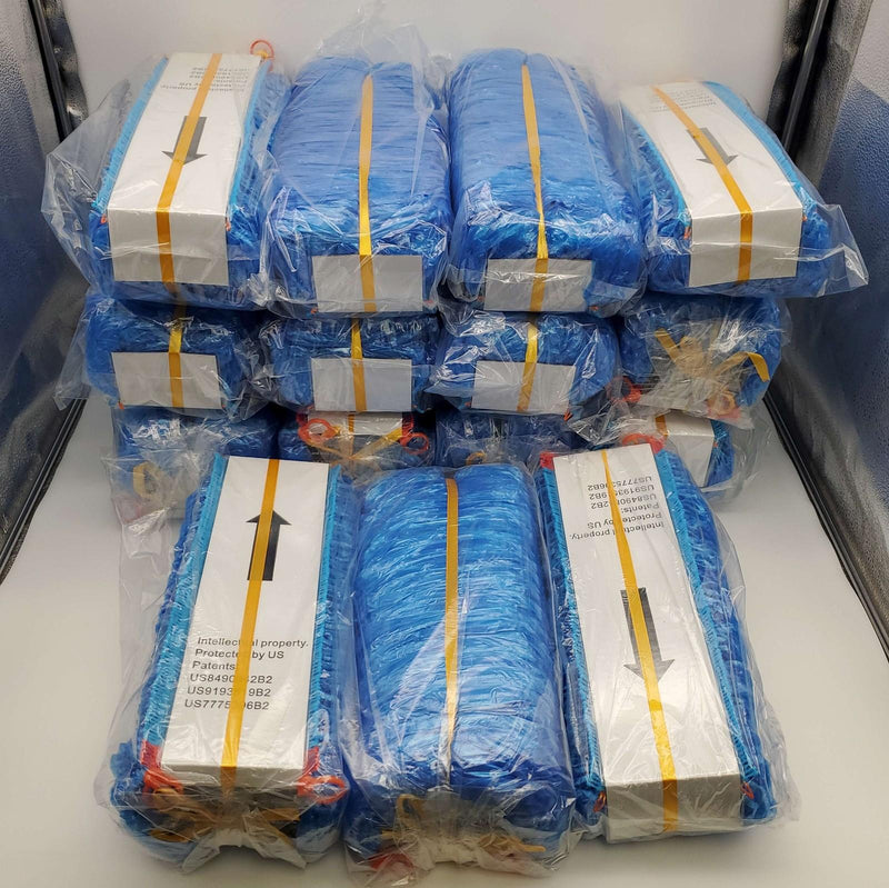 Automatic Shoe Covers Up to Size 15 M Shoe Inn 7PLA-110HC Box of 1650 Pairs 1