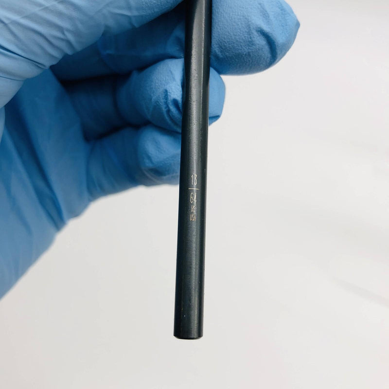 Screw Machine Drill Bit 13/64 HSS 135 Deg Spt Pt Blk Oxide Exactek 1812213 12pk 7