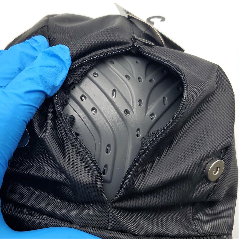 Ergodyne Classic Trapper Hat Black L / XL 6802Z w/ Bump Cap Insert Airline Logo 10