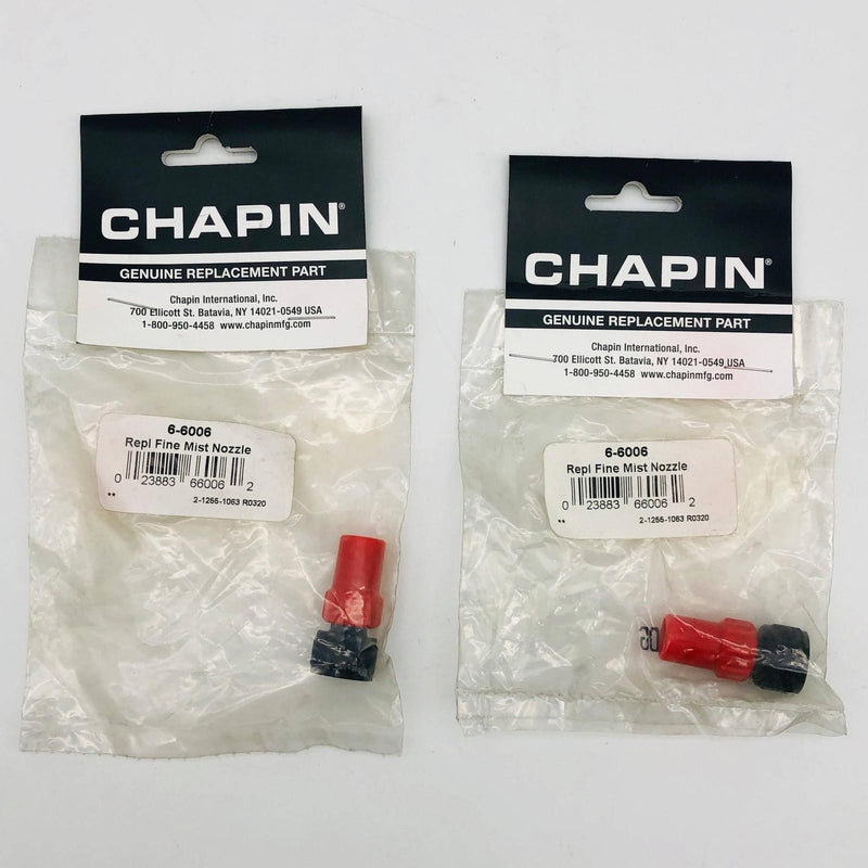 Chapin 6-6006 Fine Mist Replacement Nozzle Adjustable Poly Lot of 2 1