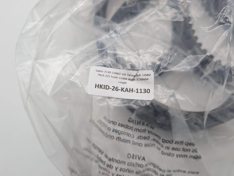 Gates 3150-14MGT-55F Timing Belt 14MM Pitch 225 Teeth 55MM Width 3150MM Length
