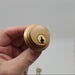 Falcon Mortise Cylinder 1-1/8" Length Satin Bronze # 985 E Keyway 5 Pin 9898 Cam 1