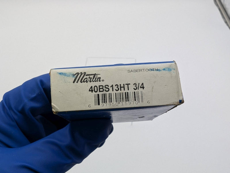 Martin 40BS13HT 3/4 Saber Roller Chain Sprocket 3/4" Bore 13 Teeth 1/2" Pitch 4