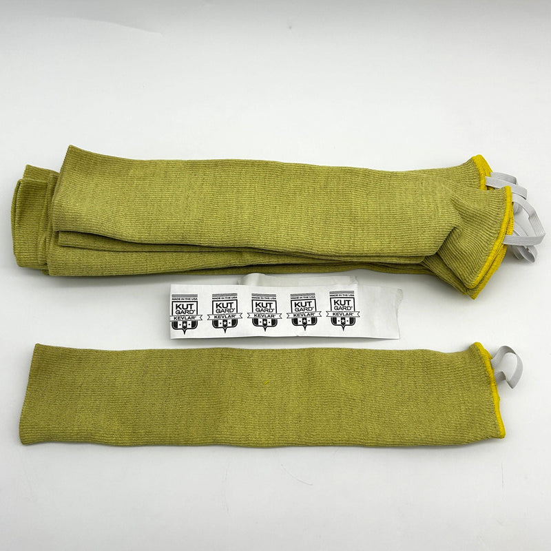 PIP Kut-Gard 10-21DAX18-ET Cut Resistant Sleeve 2-Ply 18" Thumb Strap 9 Sleeves