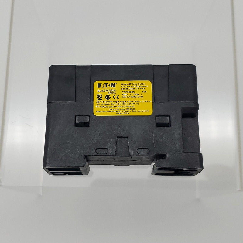 Bussmann TCFH100N Fuse Block 1 Pole 61 to 100A 600V Box Lug Non Indicating 3
