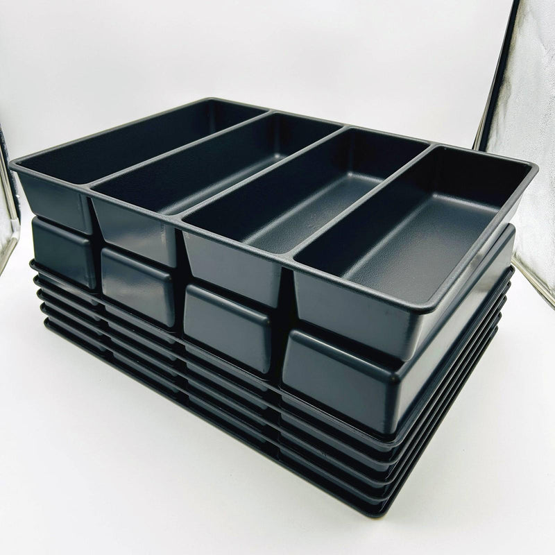 Kennedy 81930 4-Compartment Drawer Divider 4in Depth for 29in Cabinet Lot of 6