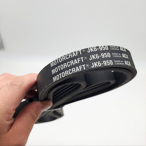 Motorcraft JK6950A Serpentine Belt 0.84" Width 95" Length 6 Rib 2