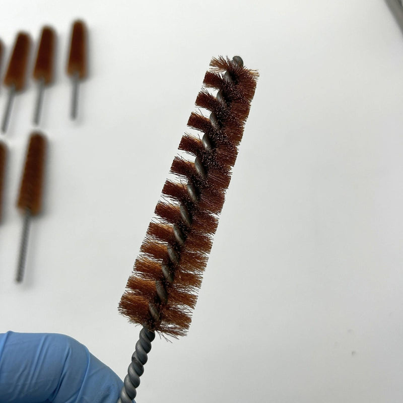 Osborn 55027 Tube Brush Bronze 3/4 to 1in Taper Dia 4in BP 7in OAL .005CR 10pk 4