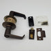 Schlage Door Lever Privacy Lock Oiled Bronze LEV 2-3/4" Backset A40S 613 2