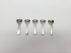 5x Ilco TA7 Key Blanks For Vintage Toyota Vehicles Nickel Plated NOS 3