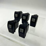 Carling VRB2S00C-B9C67-300-XNC2 Snap-In Rocker Switches Wiper 15Amp 24Volt 5pk 8