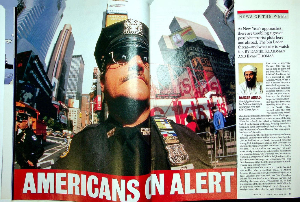 Newsweek Magazine Jan 1 1999 Charlie Brown Goodbye Double Issue Osama Bin Laden 4