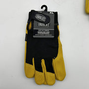 Ironcat 86350 Cowhide Leather Gloves Extra Large XL Hvy Duty Mechanics 3 Pairs 2